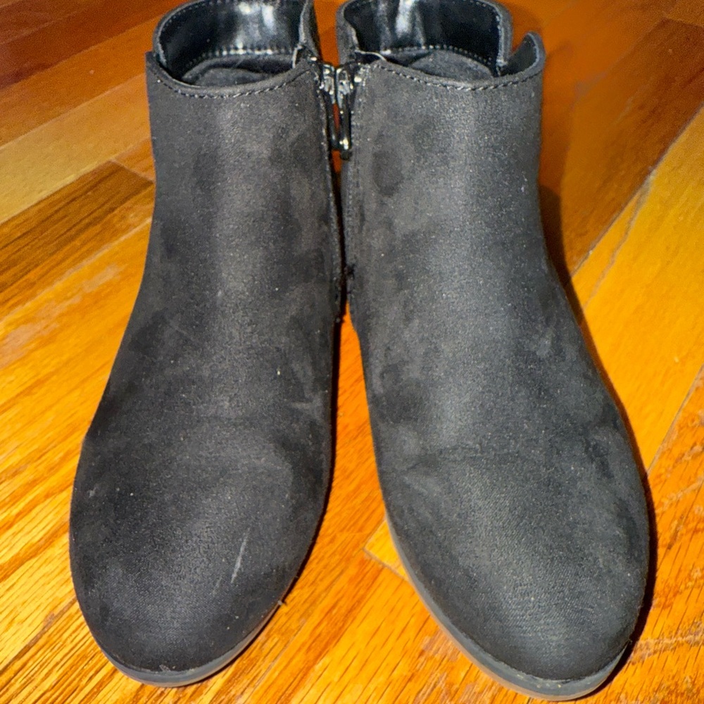Black Suede Ankle Boots